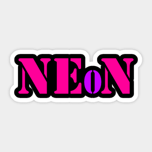 Neon Sticker